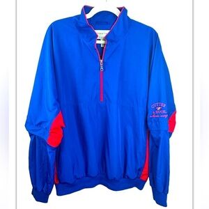 Cutter Buck Vintage Convertible Sleeve Climaguard Golf Pullover Jacket Sz Medium